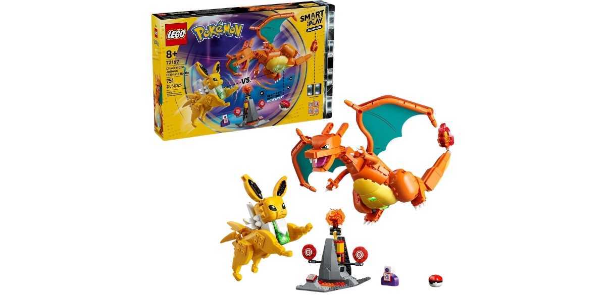 LEGO Pokémon SMART Play_Charizard vs. Jolteon Ultimate Battle