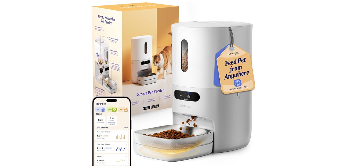 Pawsync Automatic Cat Feeder