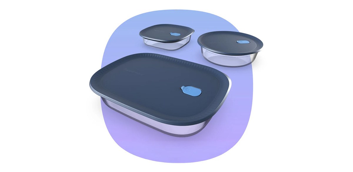 Tupperware Voila Glass Bakeware Set