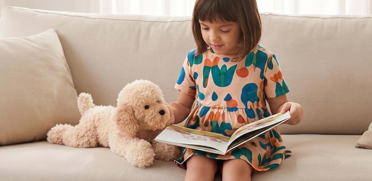FAO Schwarz Adopt-A-Pets Cockapoo Plush Dog