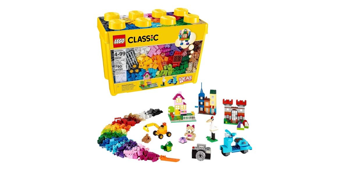LEGO Classic Large Creative Brick Box 10698 Building Toy Set