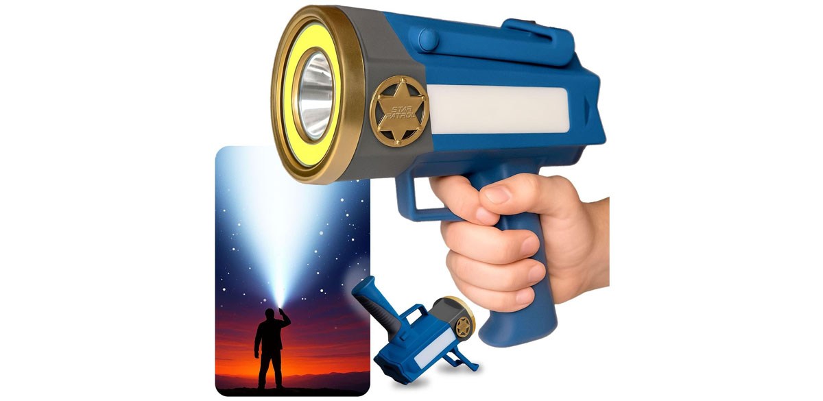 Mega-Bright Rechargeable Spotlight