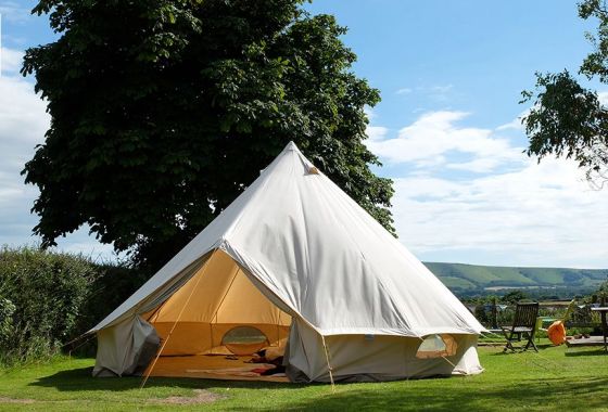 Bell tent vs. wall tent