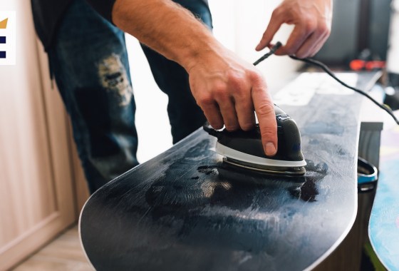 Everything you need to wax a snowboard at home