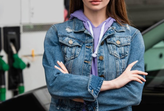 Best cropped jean jacket