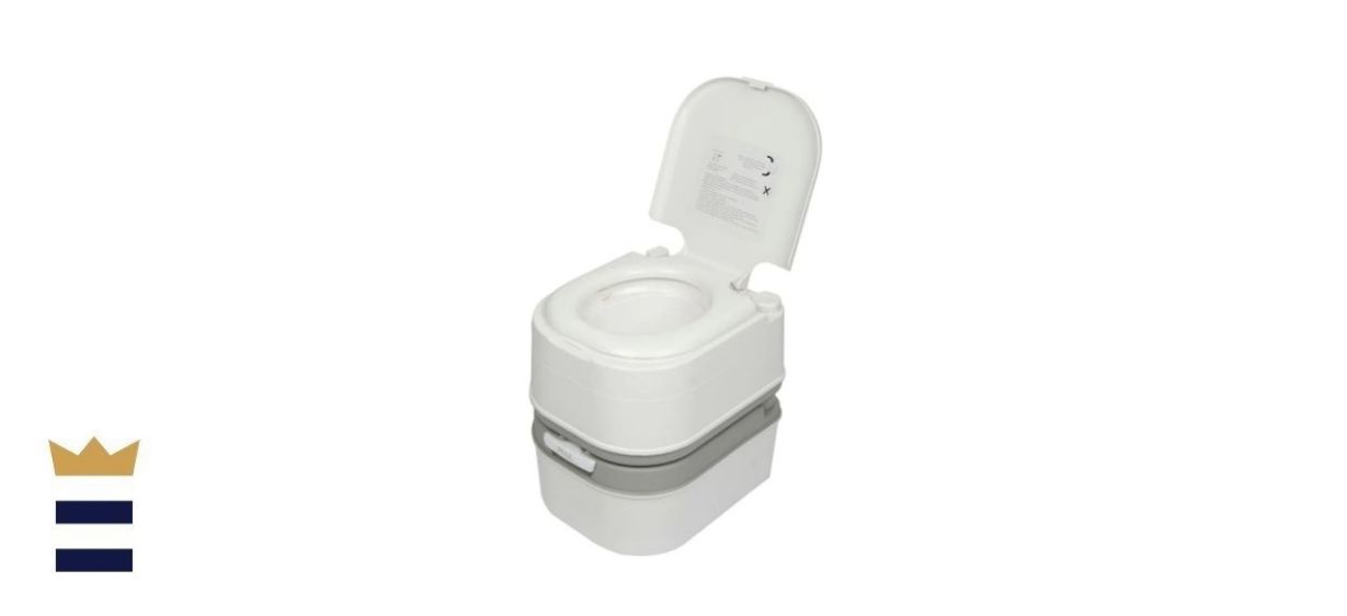 18-Inch Portable Toilet for Outdoor Activities, Non-Electric, Waterless Toilet