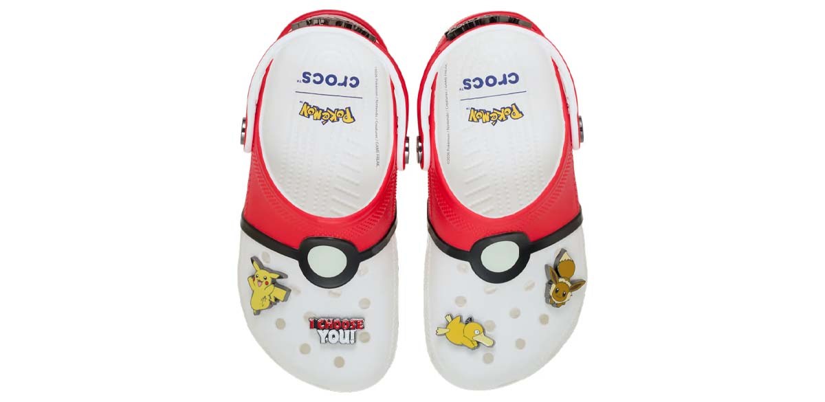 Kids’ Pokémon Poké Ball Classic Clog
