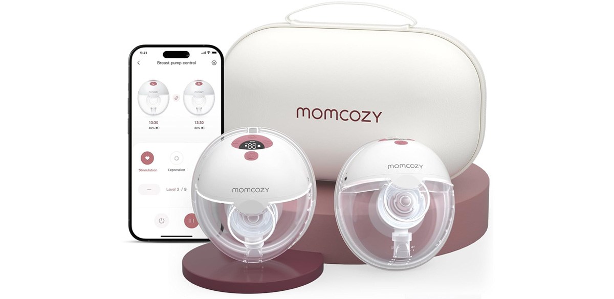 Momcozy M5 Smart APP Controlled Wearable Breast Pump