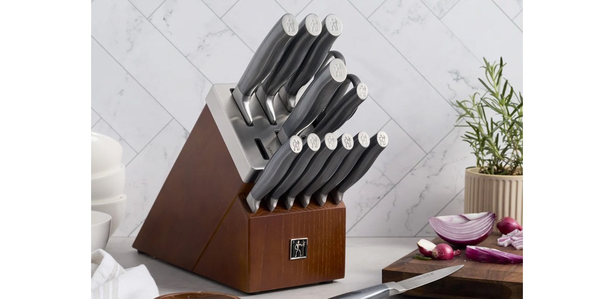 HENCKELS Graphite 14-Piece Self-Sharpening Block Set