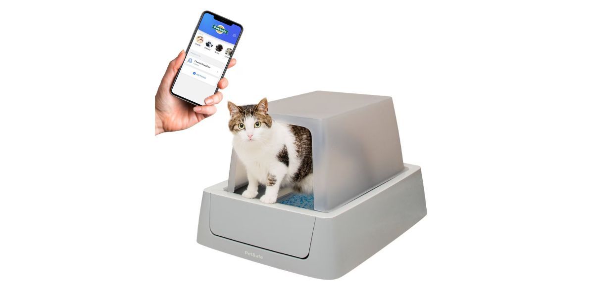 PetSafe ScoopFree Crystal Smart Self-Cleaning Cat Litter Box