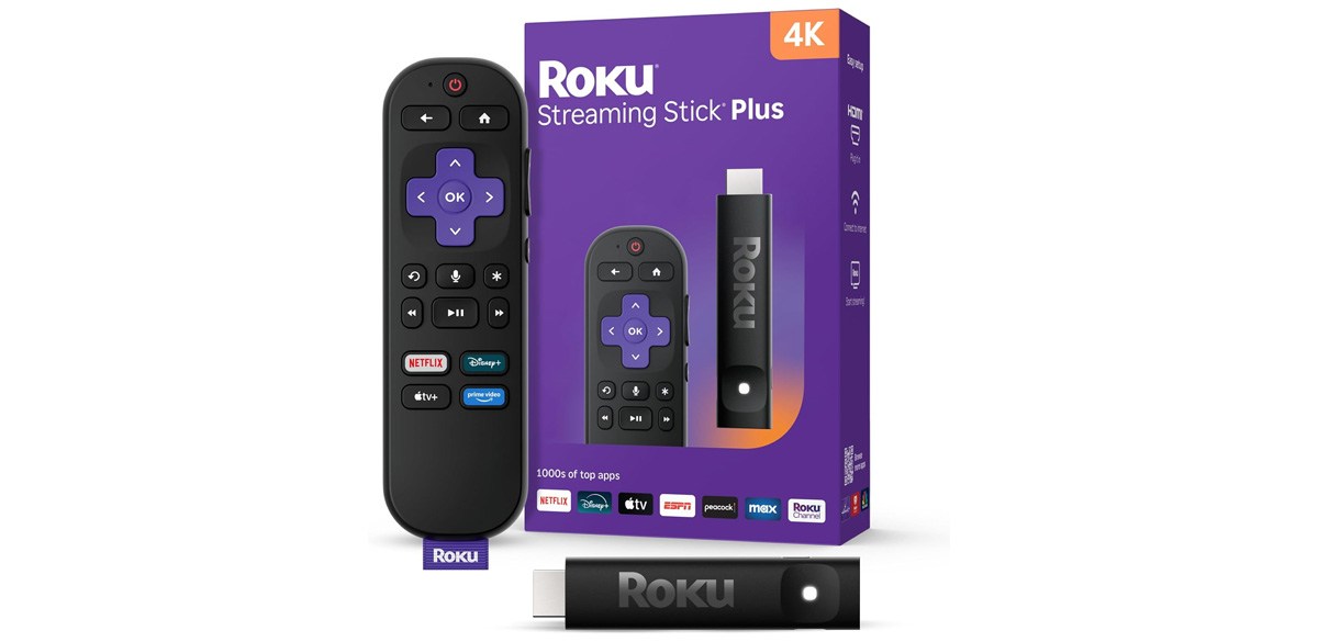 Roku Streaming Stick Plus 2025