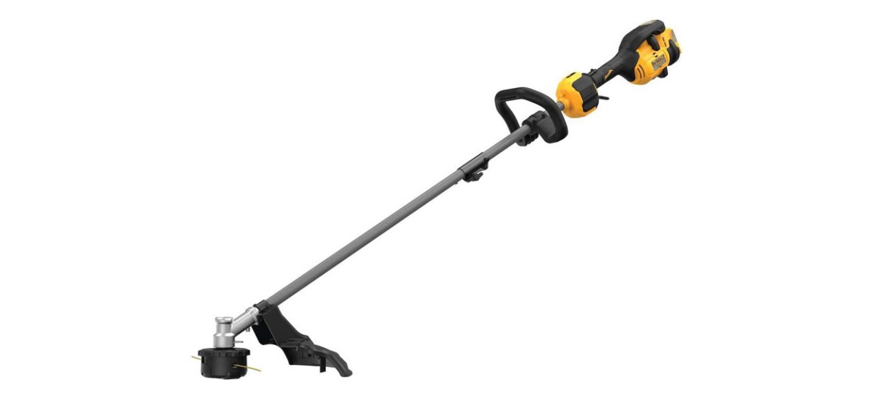 DeWalt 60V Max Brushless Attachment Capable String Trimmer on white background