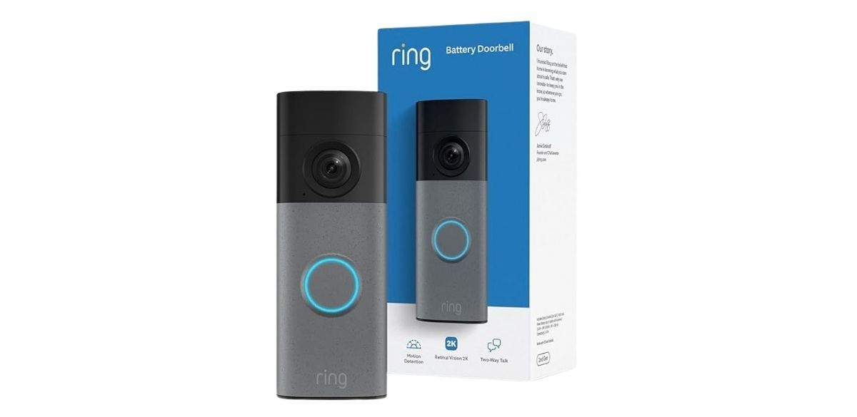 Ring Battery Doorbell 2K