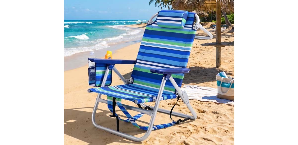 BOSSIN Backpack Beach Chairs for Adults