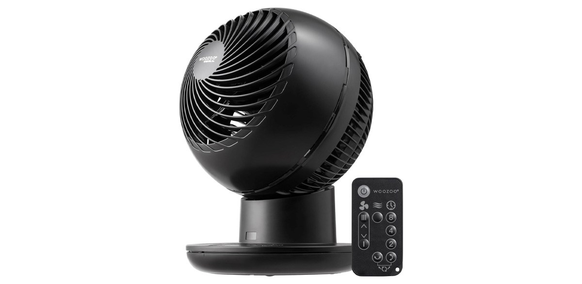 IRIS USA WOOZOO Air Circulator Fan with Remote
