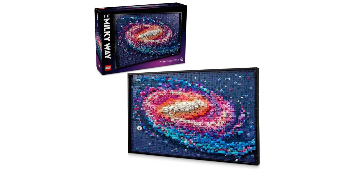 LEGO Great Milky Way Galaxy Artwork