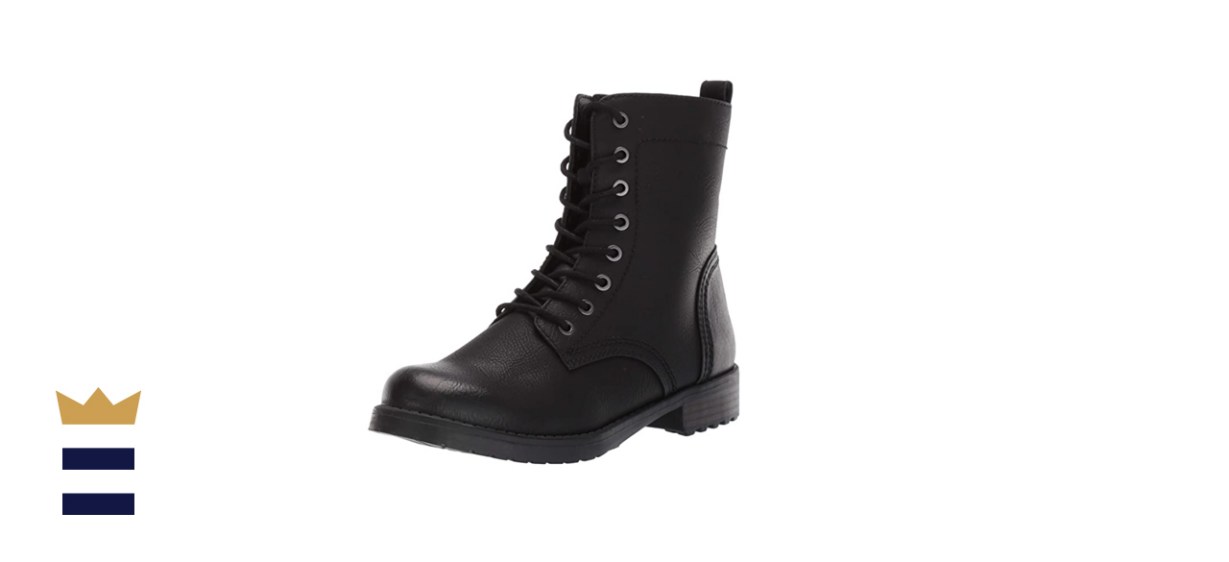 Amazon Essentials Women's Lace-Up Combat Boot