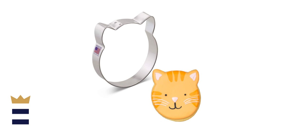 Ann Clark Cookie Cutters Cat Face Cookie Cutter