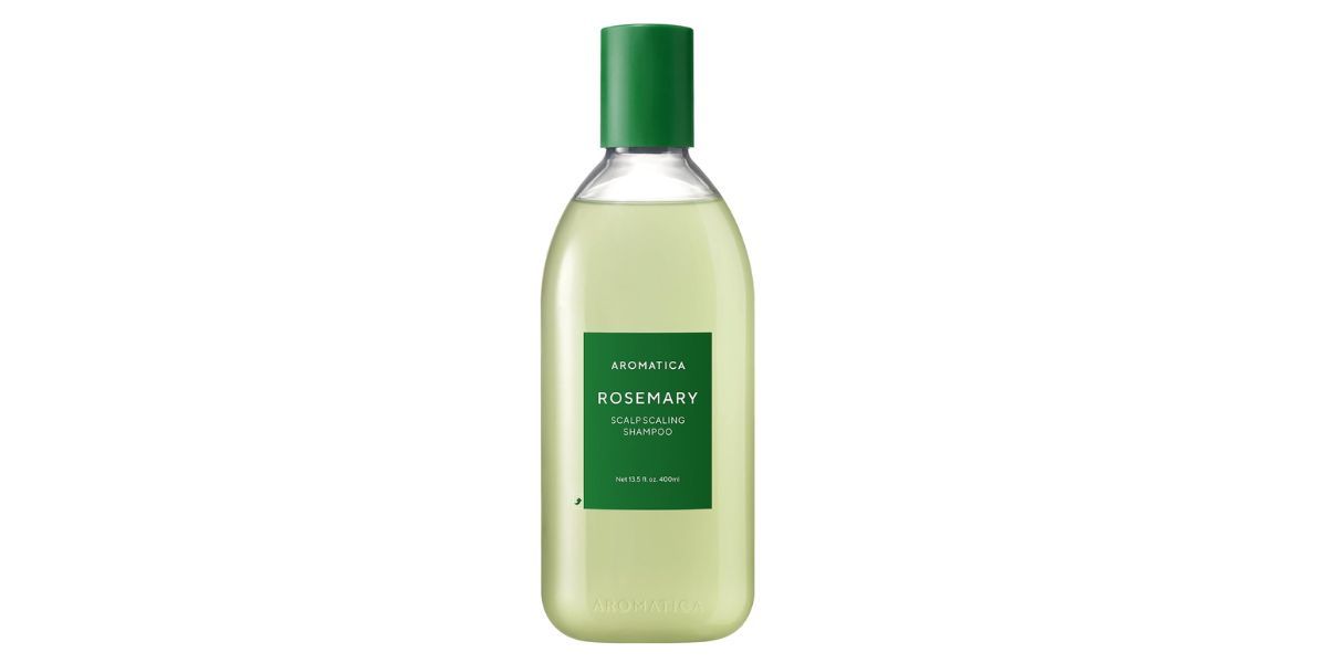 AROMATICA Rosemary Scalp Scaling Shampoo for Hair Growth