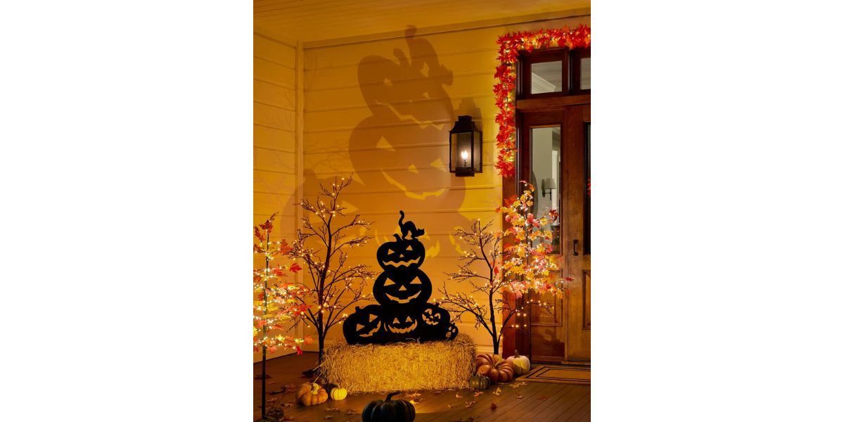 Outdoor Illuminated Halloween Silhouettes