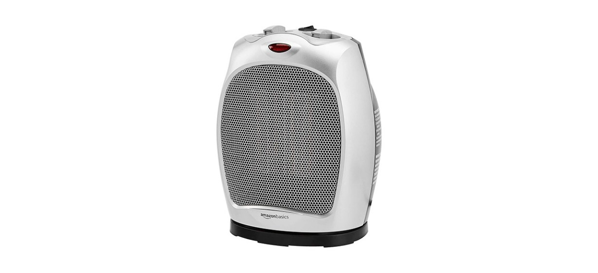 Best Amazon Basics 1,500-Watt Oscillating Ceramic Heater