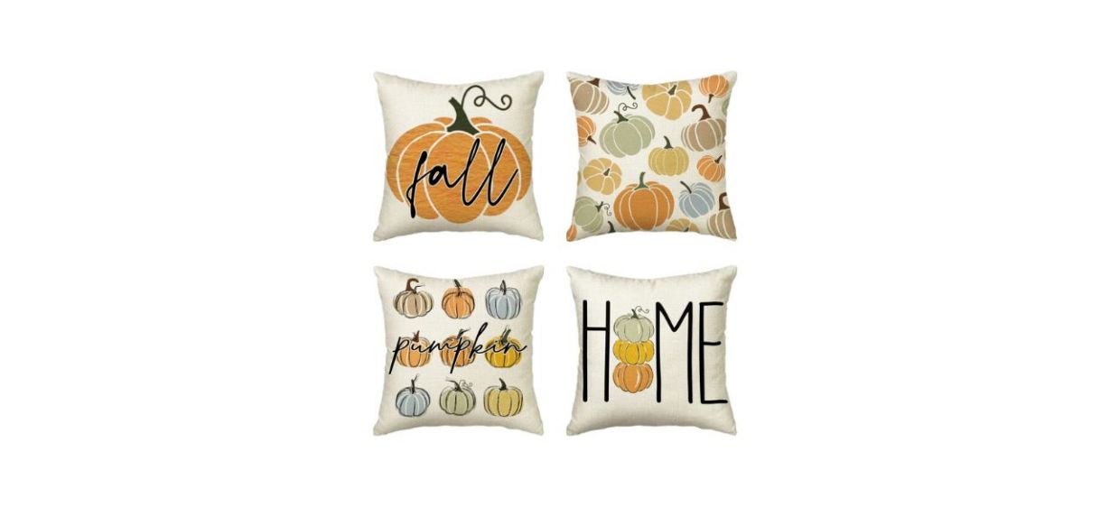 Best Avoin Colorlife Fall Throw Pillow Covers