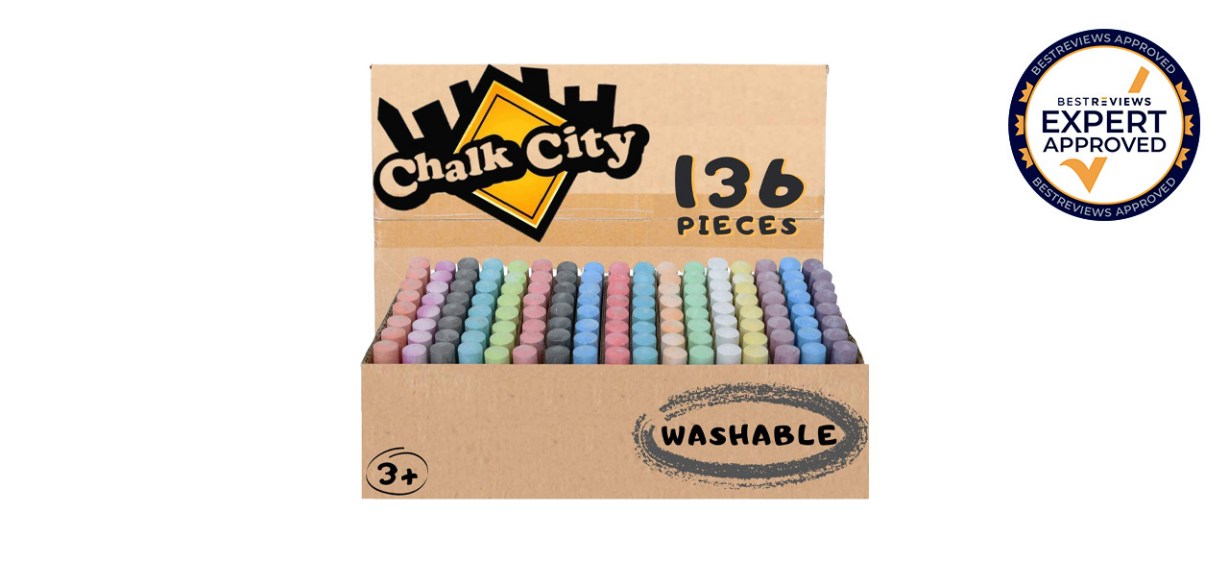 Best Chalk City Jumbo Sidewalk Chalk