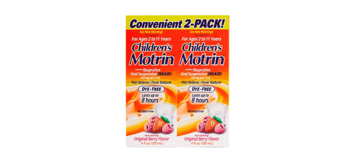 Best Children's Motrin Oral Suspension Dye-Free Pain Reliever