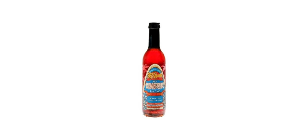 BG Reynolds Natural Tiki Cocktail Cane Syrup, Rich Demerara