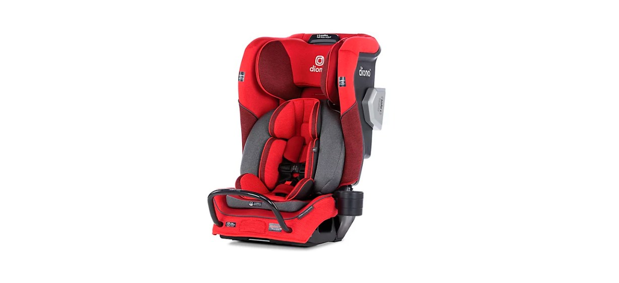 Diono radian 3QXT Ultimate 3 Across All-in-One Convertible Car Seat in Red