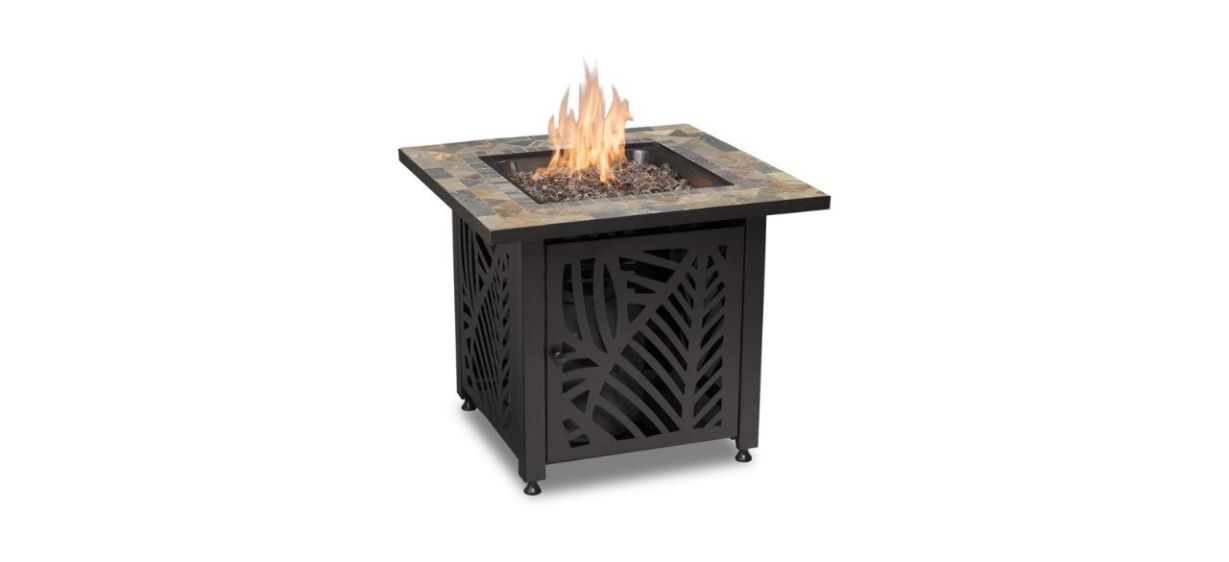 Best Endless Summer 30-Inch Square Propane Fire Pit Table