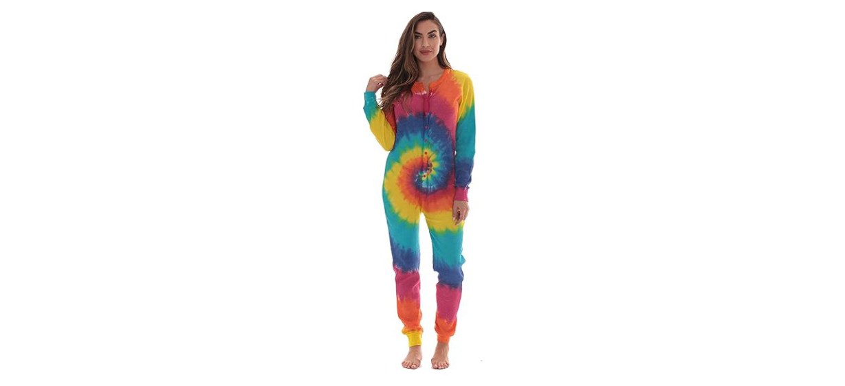  The Big Softy - Adult Onesie Pajamas for Women, Teddy