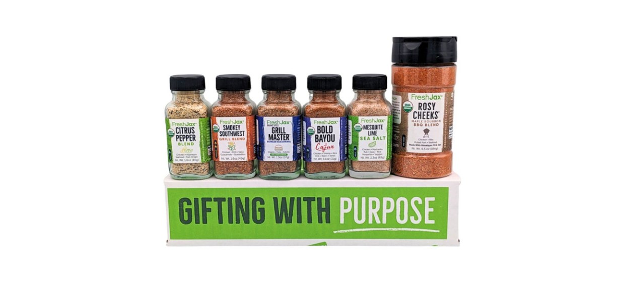 Best FreshJax Gourmet Organic BBQ & Grill Lovers Seasonings