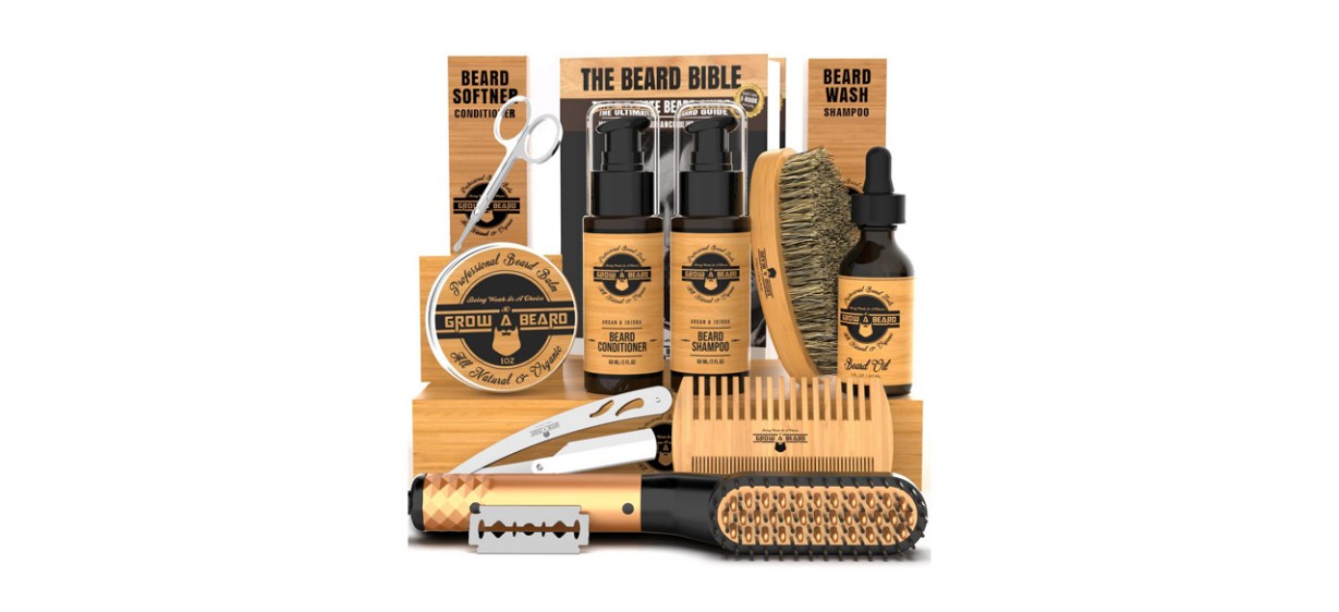 Grow Alpha Beard Grooming Kit Grow Alpha Beard Grooming Kit