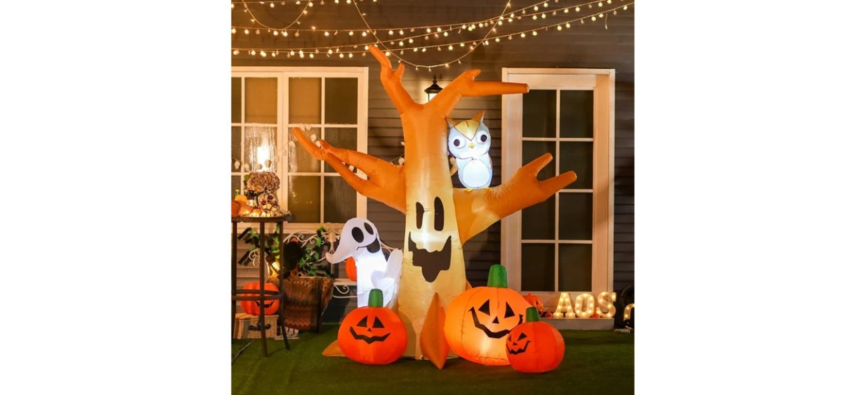  Outdoor Lighted Halloween Yard Inflatable