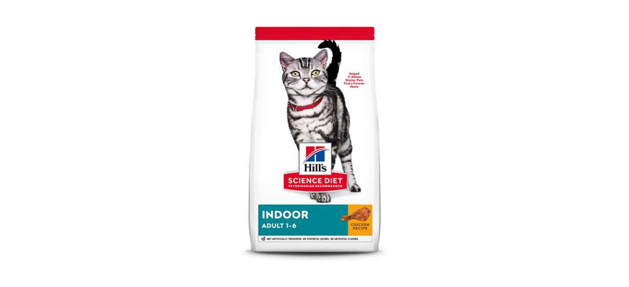 best Hill’s Science Diet Indoor Adult Dry Cat Food