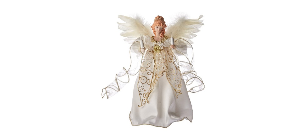 Best Kurt Adler Illuminated Angel Tree Topper