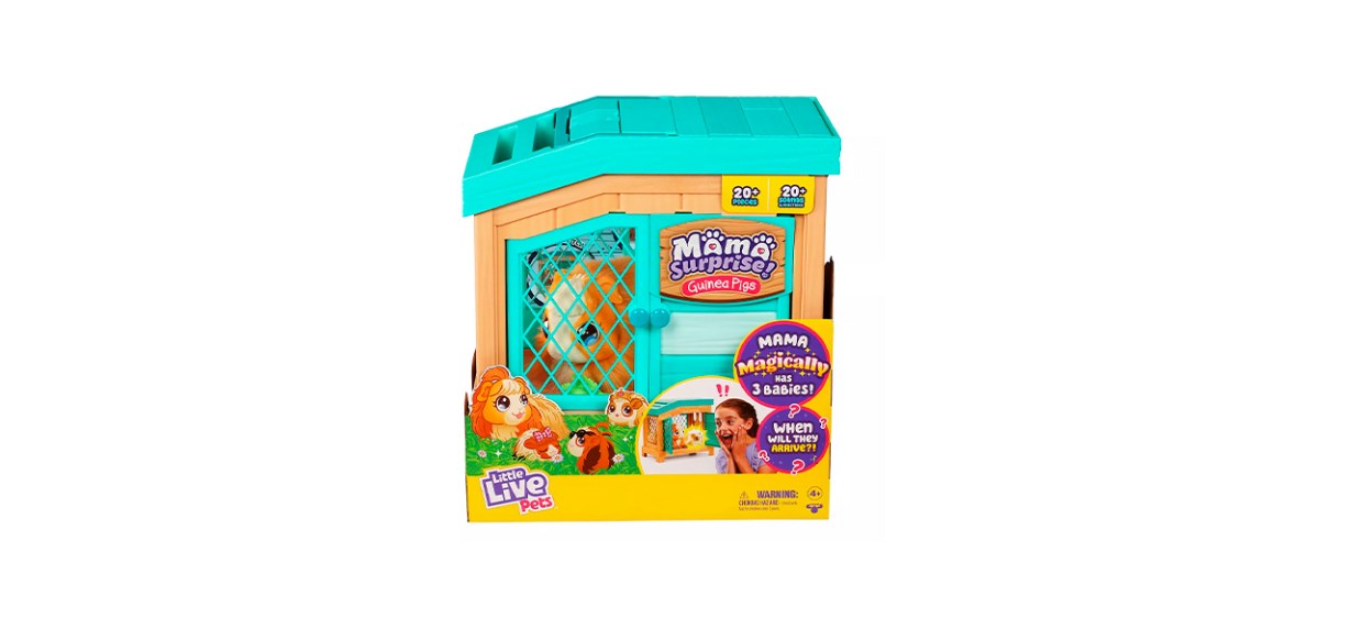Best Little Live Pets Mama Surprise Guinea Pigs Interactive Toy and Accessories