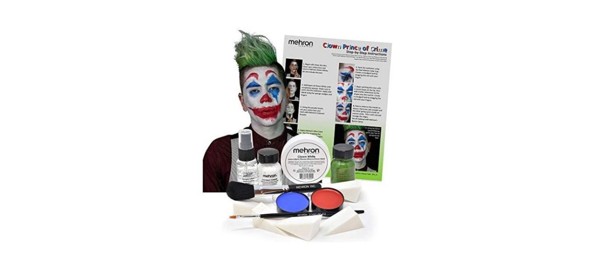 Best Mehron Clown Costume Makeup Kit 