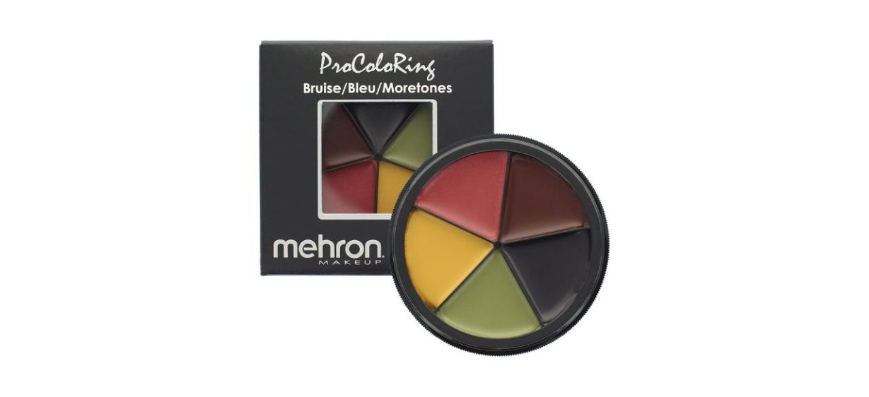 Best Mehron Makeup Five-Color Bruise Wheel for Special Effects