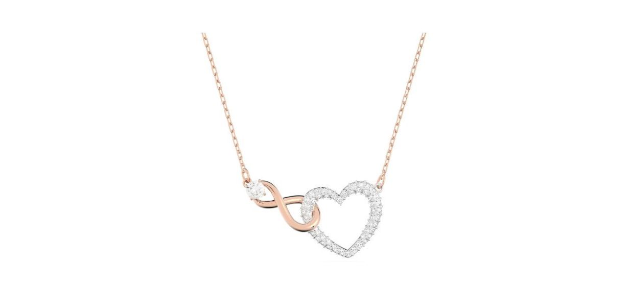 Swarovski Infinity Heart Necklace