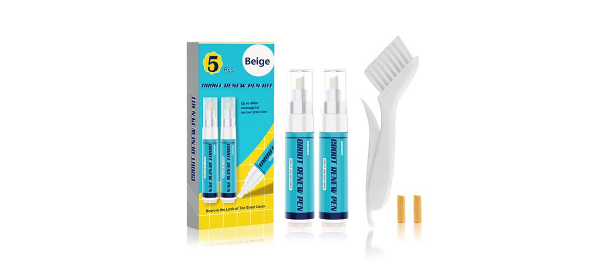 Best Nadamoo 2 Large Size 20 ml Tile Grout Paint Pens