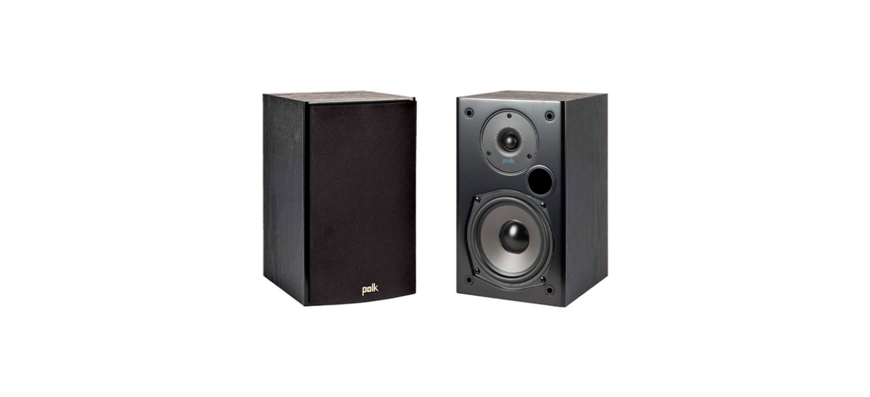 Best Polk Audio T15 100 Watt Home Theater Bookshelf Speakers