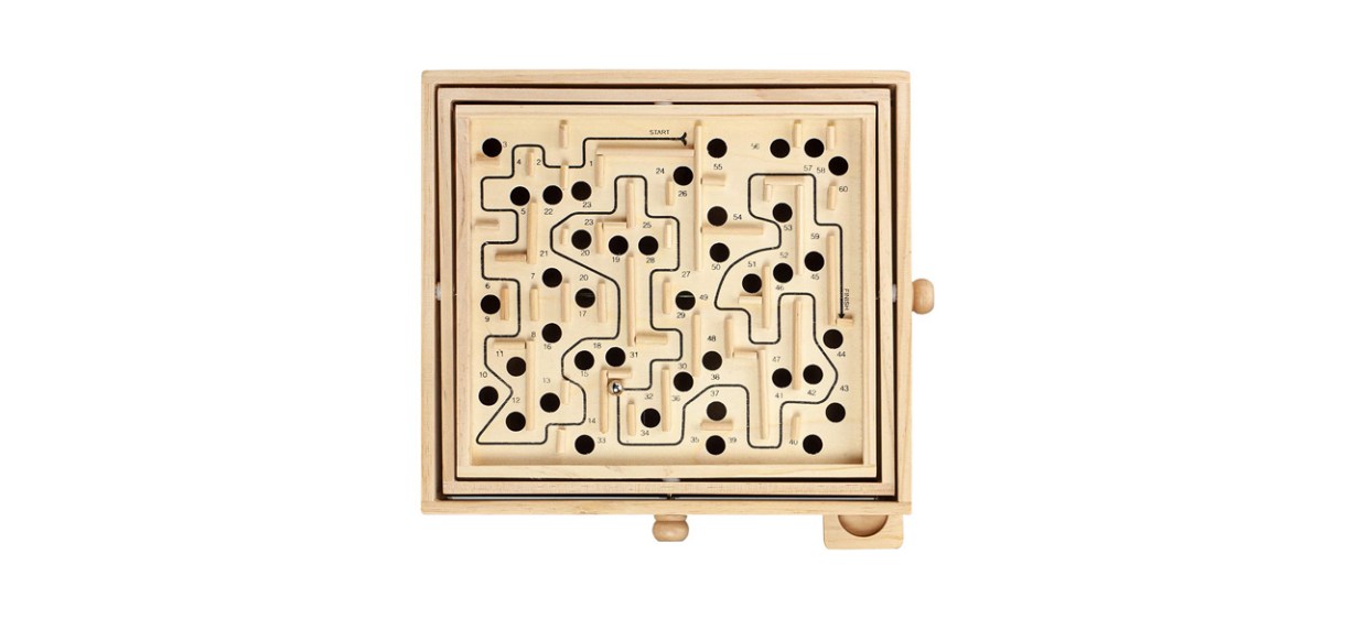 Best Sterling Games Wooden Labyrinth