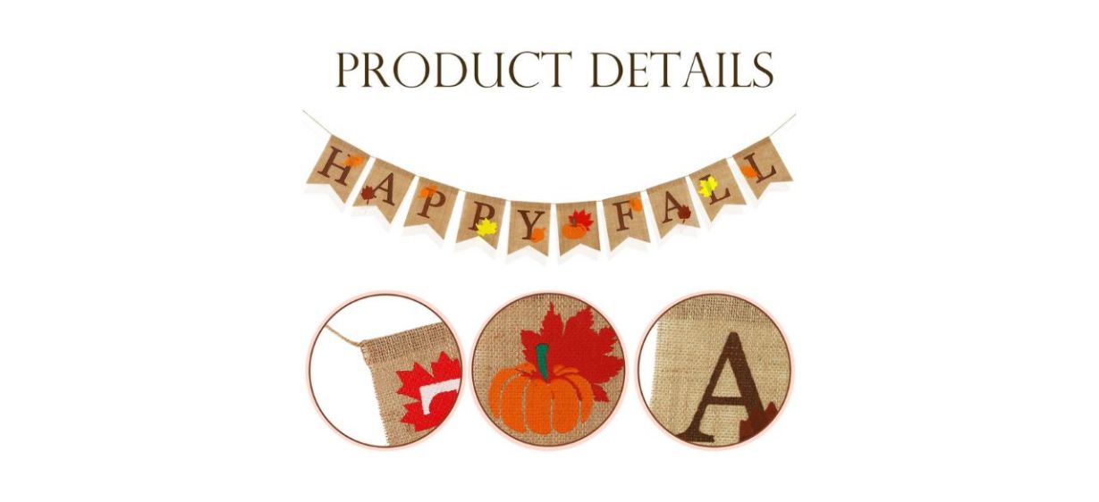 41 Pieces Thanksgiving Hanging Swirl Decorations 