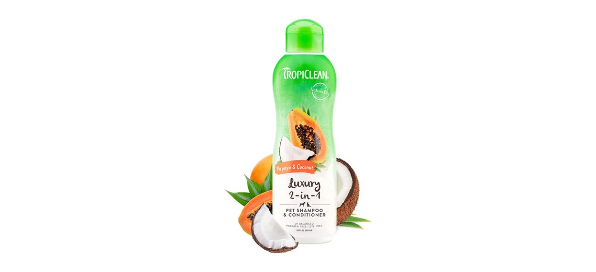 Best Tropiclean Papaya and Coconut Luxury 2-in-1 Pet Shampoo And Conditioner Best Tropiclean Papaya and Coconut Luxury 2-in-1 Pet Shampoo And Conditioner