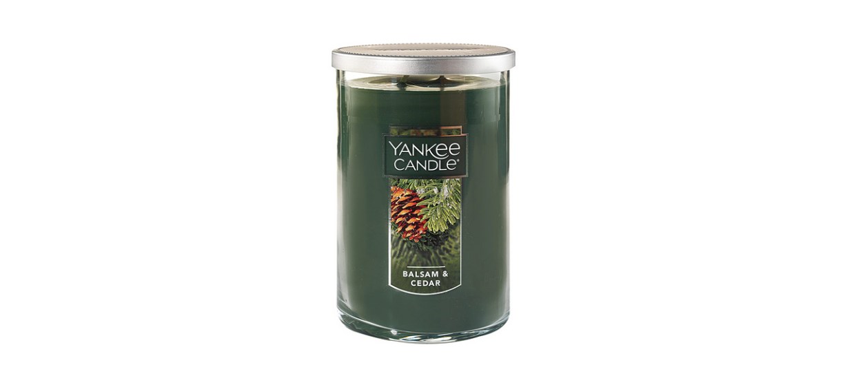 Best Yankee Candle Balsam &amp; Cedar Classic Large Tumbler Candle