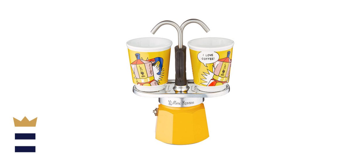 Bialetti Mini Express Lichtenstein Coffee Maker 