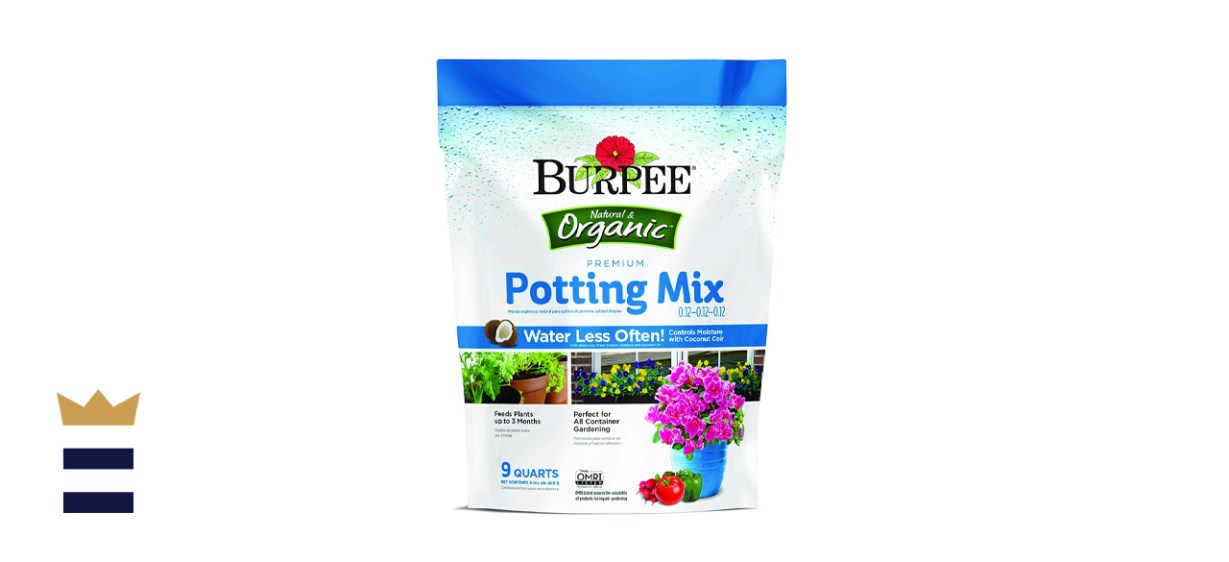 Burpee Premium Organic Potting Mix, 9 Quart