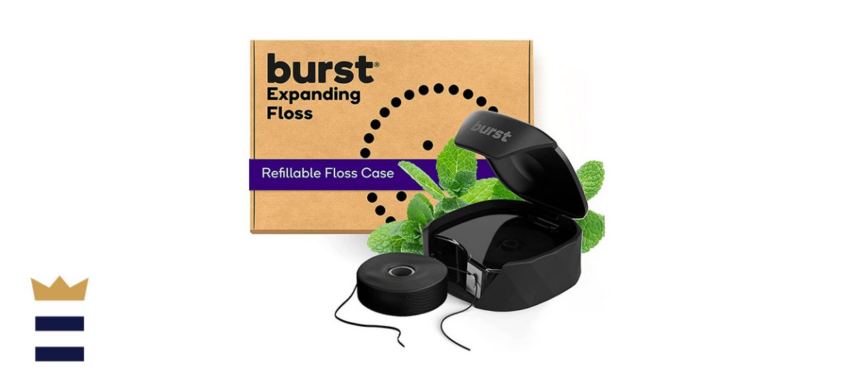 Burst Refillable Charcoal Dental Floss Starter Set